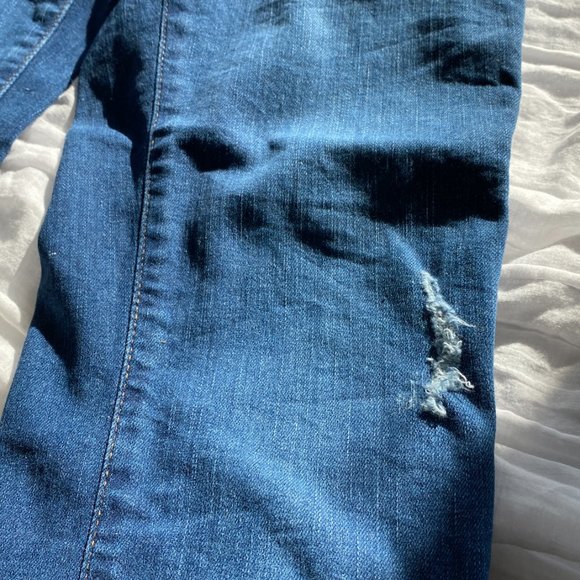 Madewell 10" High Rise Button Front Jeans Hanna 25 - Picture 3 of 11